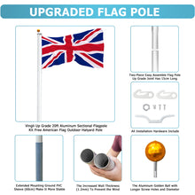 Load image into Gallery viewer, Garden Flag Poles - J and P Hats 