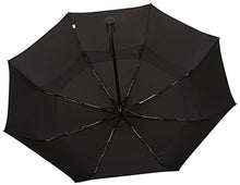 Load image into Gallery viewer, Amazon Basics Automatic Travel Umbrella with Wind Vent, Black, One Size