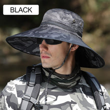 Load image into Gallery viewer, Men&#39;s Extra Wide Brim Sun Hat - Outdoor Sun  UV Protection Hat
