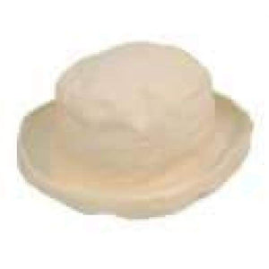 Small Heads Ladies  sun hat linen  upturn brim elasticated fit-J and p hats -