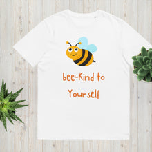 Load image into Gallery viewer, Bee-kind to yourself T shirt | j and p hats 